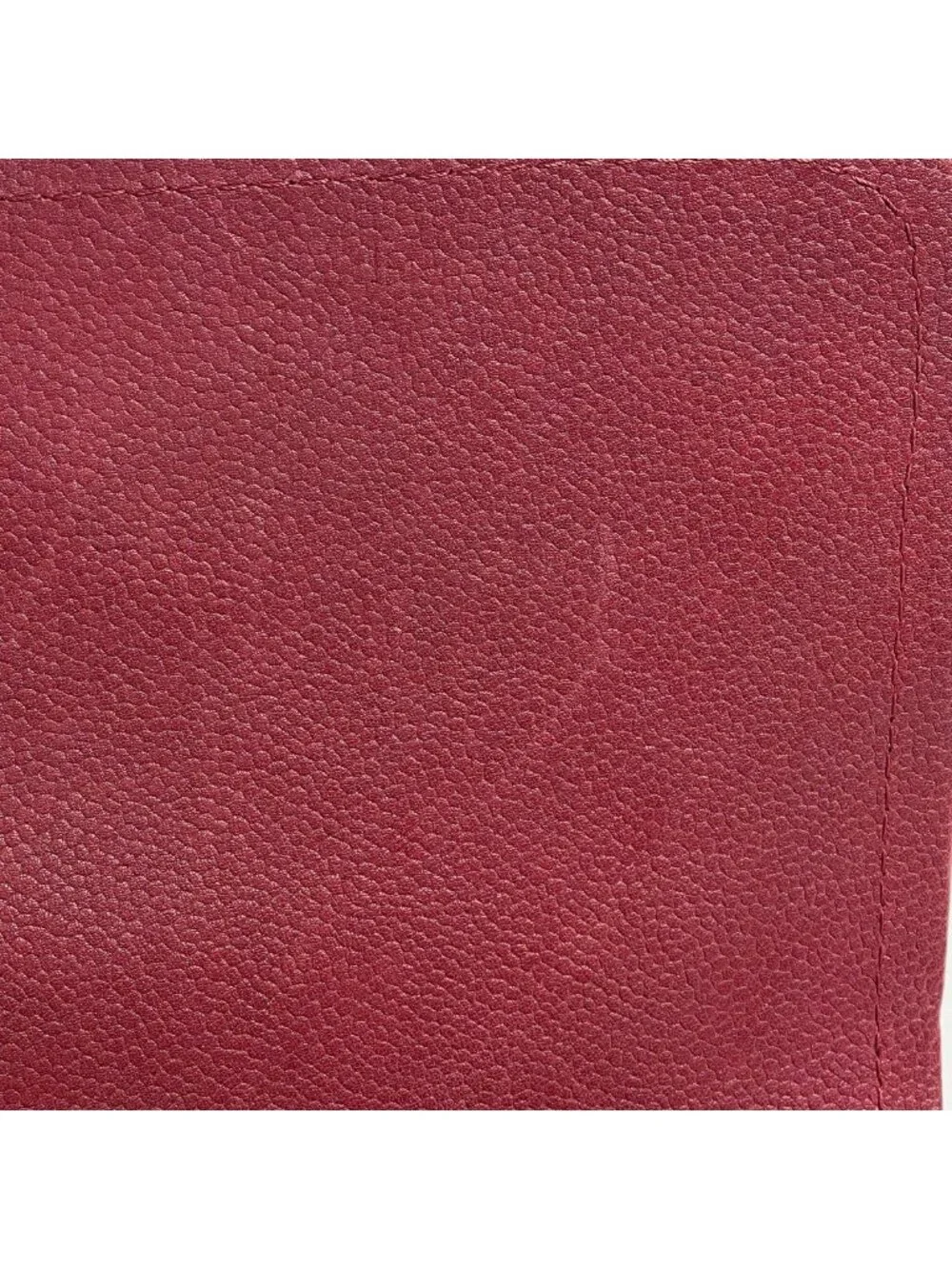 Chanel Shoulder Bag CC Logo Quilted Chain Caviar Leather Bordeaux
